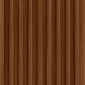 Painel Ripado Slim Interno Cor Nogueira em WPC 290 x 17cm (0,493m²)